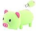 16GB Cute Piggy Pig Shape USB Flash Drive (Green)