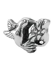 Sterling Silver Hummingbird Zable Bead Charm BZ19.9929.99