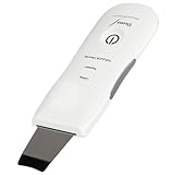 Derma F - Ultrasonic Skin Scrubber for Skin Peeling , Face Lifting and Ion Therapy.Highest Quality Ultrasound Spatula for Professional microdermabrasion at home.