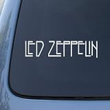 LED ZEPPELIN - Vinyl Decal Sticker #A1405 | Vinyl Color: White