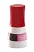 Cole and Mason Duo 2-in-1 Salt and Pepper Combo Mill, Red and Clear Acrylic