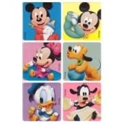 6 Large Baby Mickey and Friends Stickers by