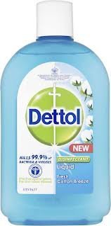 Dettol Disinfectant Liquid Fresh Cotton Breeze (500ml)