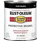 Rust-Oleum 7797502 Stops Rust, 32 oz. Quart, Semi Gloss White by Rustoleum