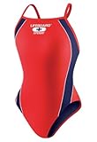 Speedo Lifeguard Axcel Back Female Red/Navy 36