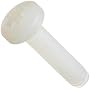 Nylon Machine Screw, Pan Head, Phillips Drive, #6-32, 3/16" Length (Pack of 10)
