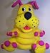 Vo-Toys Latex Stuffed 5.5in Pudgy Dog Toy