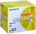 Sony® 10DPW120A Sony DVD+RW(rewritable)4x4,7GB 10St