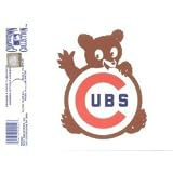Chicago Cubs Wavy Logo Static Cling