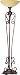 Portofino Collection Scroll Torchiere Floor Lamp