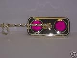 31XjSSpC4jL. SL160  Rectangle Mirror Gold Purple Reflector Twisted Arm Bike Bicycle Cruiser