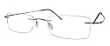 Rimless Pure Titanium Eyeglass Frames AT005
