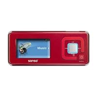 MP3 Player, 2GB Sansa C250, Red,