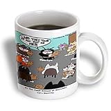 Londons Times Funny Cat Cartoons - 12-Step Cat Programs - Mugs