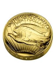 Toy: 2009 Ultra High Relief Gold American Eagle In Box - US Mint