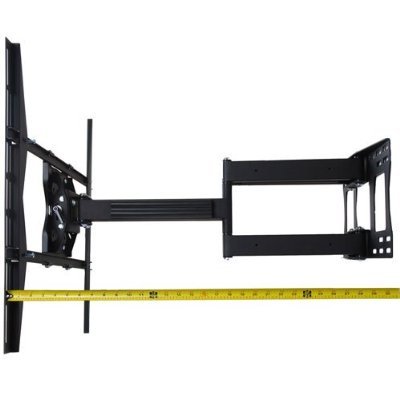 VideoSecu Heavy Duty Dual Arm 32 inch Long Cantilever Swingout Articulating Wall Mount for 37