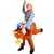 Inflatable Bull Rider Fancy Dress Costume Suit Outfit