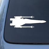 REBEL X-WING #2 - Star Wars - Vinyl Decal Sticker #A1423 | Vinyl Color: White