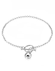 Sterling Silver Filigree Ball Bracelet