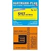 Sylt mit R�m� 1 : 25 000: Enthaltene Orte in der Karte: List, Wenningstedt-Braderup, Tinnum und Archsum, Morsum, Rantum, Kampen, Westerland, ... ein �bersichtsplan des Bahnhofs Westerland