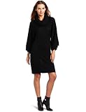 Maggy London Women's Kimono Sleeve Sweater Dress, Black, Small