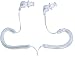 Pyle PWPE10W Marine Sport Waterproof In-Ear Earbud Stereo Headphones for iPod/iPhone/MP3 Player (White)
