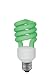 Energiesparlampe Spirale 15W E27 46mm Grün