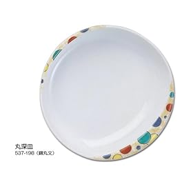 【クリックでお店のこの商品のページへ】食寿 丸深皿/537-198 錦丸文