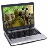 Toshiba Satellite A105-S4034 - Core Solo T1350 / 1.86 GHz - Centrino - RAM 1 GB - HDD 100 GB - DVD?RW (?R DL) / DVD-RAM - GMA 950 - WLAN : 802.11a/b/g - Win XP MCE 2005 - 15.4 Widescreen TFT 1280 x 800 ( WXGA ) - mist gray