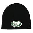 NFL CUFFLESS YOUTH KNIT HAT NEW YORK JETS BLACK NEW