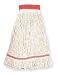 Tough Guy 1TYR2 Wet Mop, Large, White, Looped End