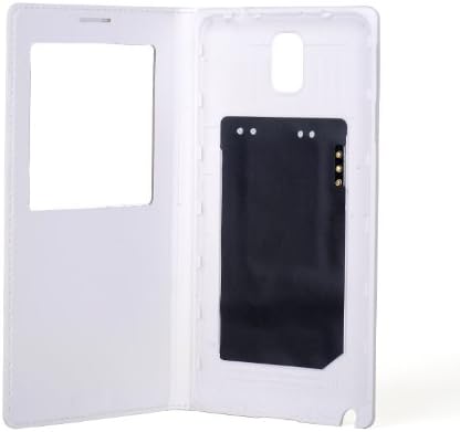 Deeteck Wireless Qi Standard Power Charger receiver case for Samsung Galaxy note 3 (White)