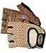 ACTION GLOVES PUSH MESH LARGE TAN LEATHER PALM /PEANUT TOP
