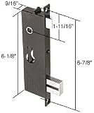 Screen and Storm Door Mortise Lock Insert 6-7/8″ Screw Holes