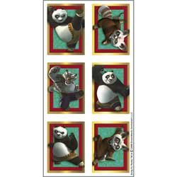 Kung Fu Panda Stickers by Rubies