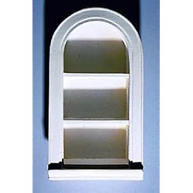Sunken Bookcase Dollhouse Miniature Embellishment