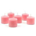 10 Hour Votive Candles Pink Gardenia Scented Set of 72