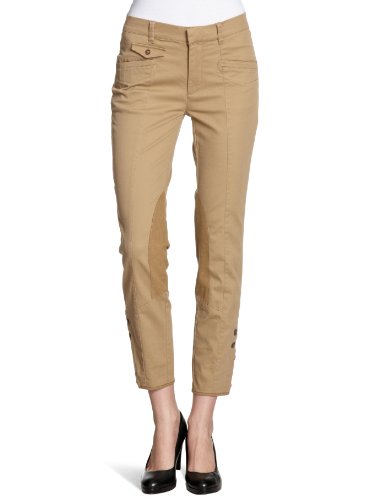 Jackpot Damen Hose/ Lang Normaler Bund, A41069001 Doriana, Gr. 42/32 (XL), Beige (burnt um Preisvergleich