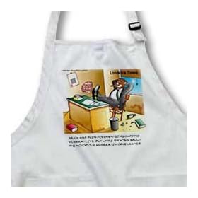 Londons Times Funny Music Cartoons Muskrat Divorce Attorney Aprons Londons Times Funny Music Cartoons - Muskrat Divorce Attorney - Aprons