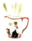 PAPPY 3-D Ceramic Pitcher & Utensils Set NEW