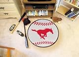 SMU Mustangs Baseball Mat