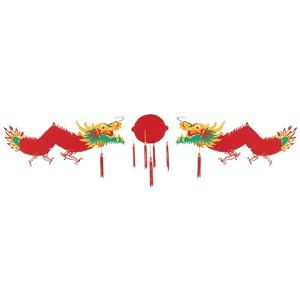 Decorative Double Dragons For Festival and Celebration