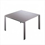 IMAGE OF Four Deluxe Table Top: Small Rectangular, Color: Aluminum Top/Aluminum Body