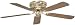 Ellington Ceiling Fans Close-up Model CU52BB5 in Bright Brass. Indoor fan.