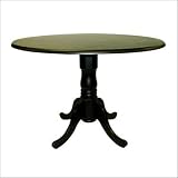 Carolina Cottage 42-Inch Round Drop Leaf Table