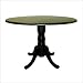 Kitchen & Housewares : Carolina Cottage 42-Inch Round Drop Leaf Table