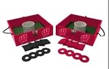 Wisconsin Badgers Washer/Ring Toss/Bean Bag Cornhole Game