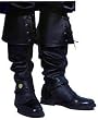 ADULT Prestige Deluxe Vinyl Boot TOPS - For Pirate Costumes, Renaissance Costumes and More!