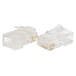 RJ45 CAT-5 E (8P8C) Crimp Connector solid, (100 Pcs Per Bag)