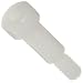 Off-White Nylon 6/6 Shoulder Screw, Hex Socket Drive
